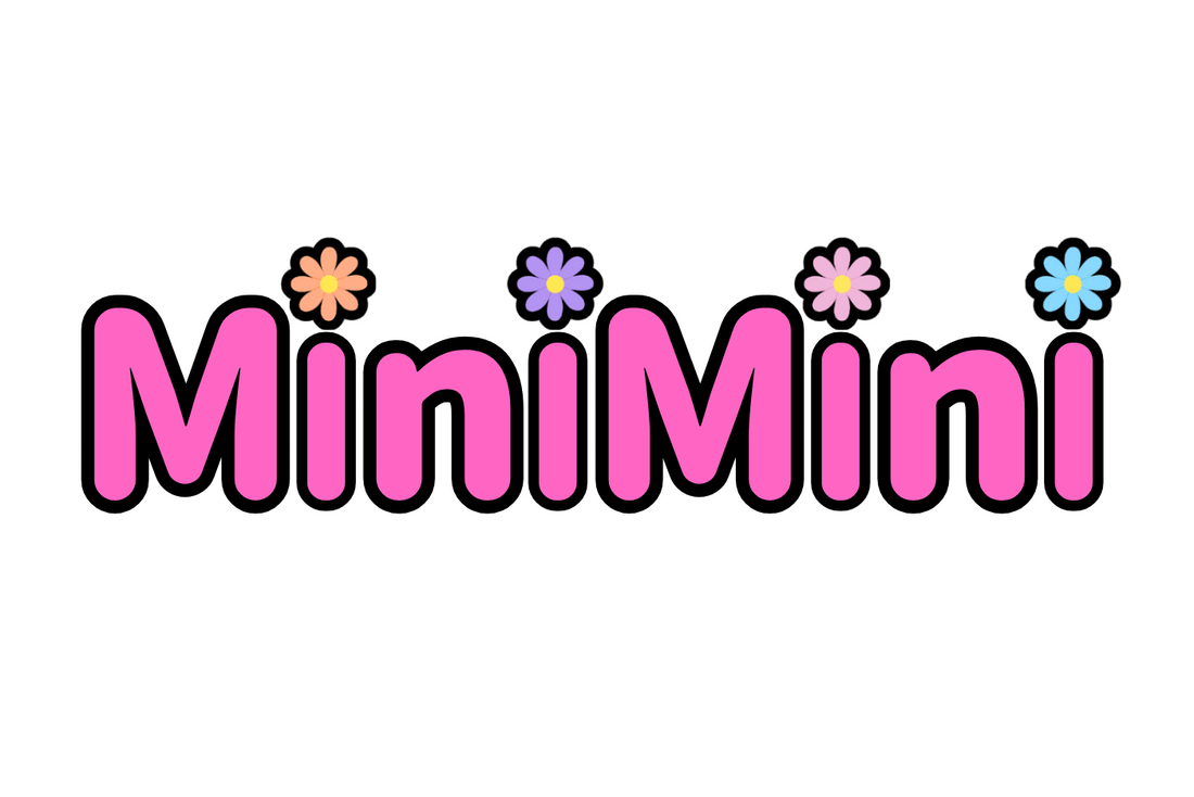 ポップでかわいいMiniMiniステッカー！